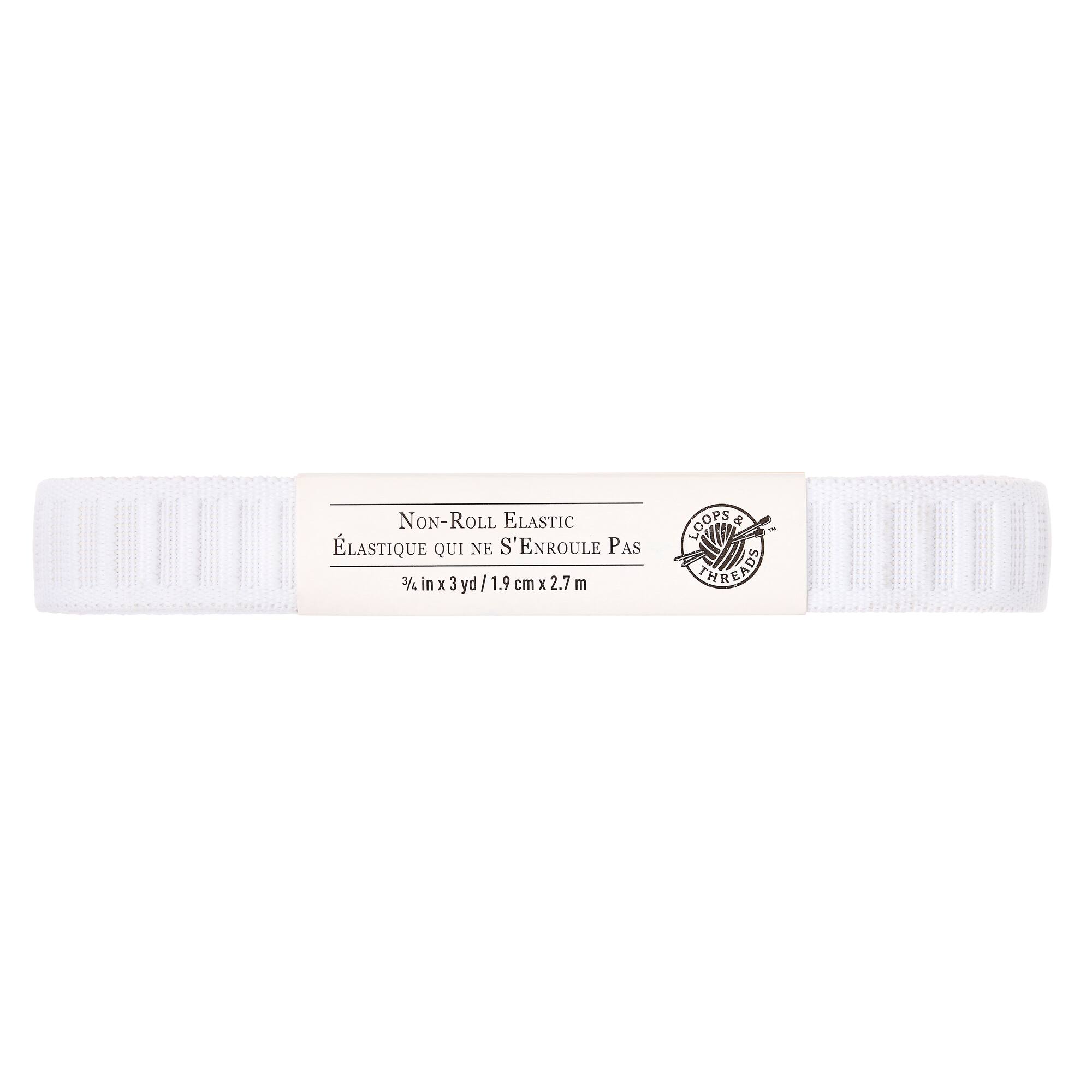 12 Pack: 3yd. Non-Roll Elastic Hank by Loops & Threads™